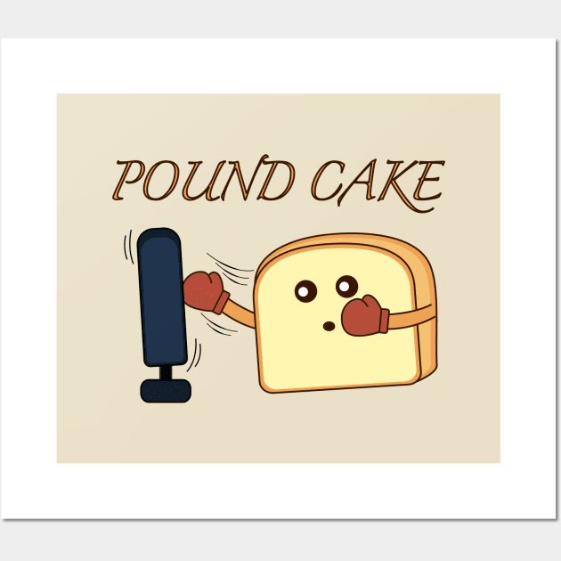 Pound Cake Wall Art by chyneyee